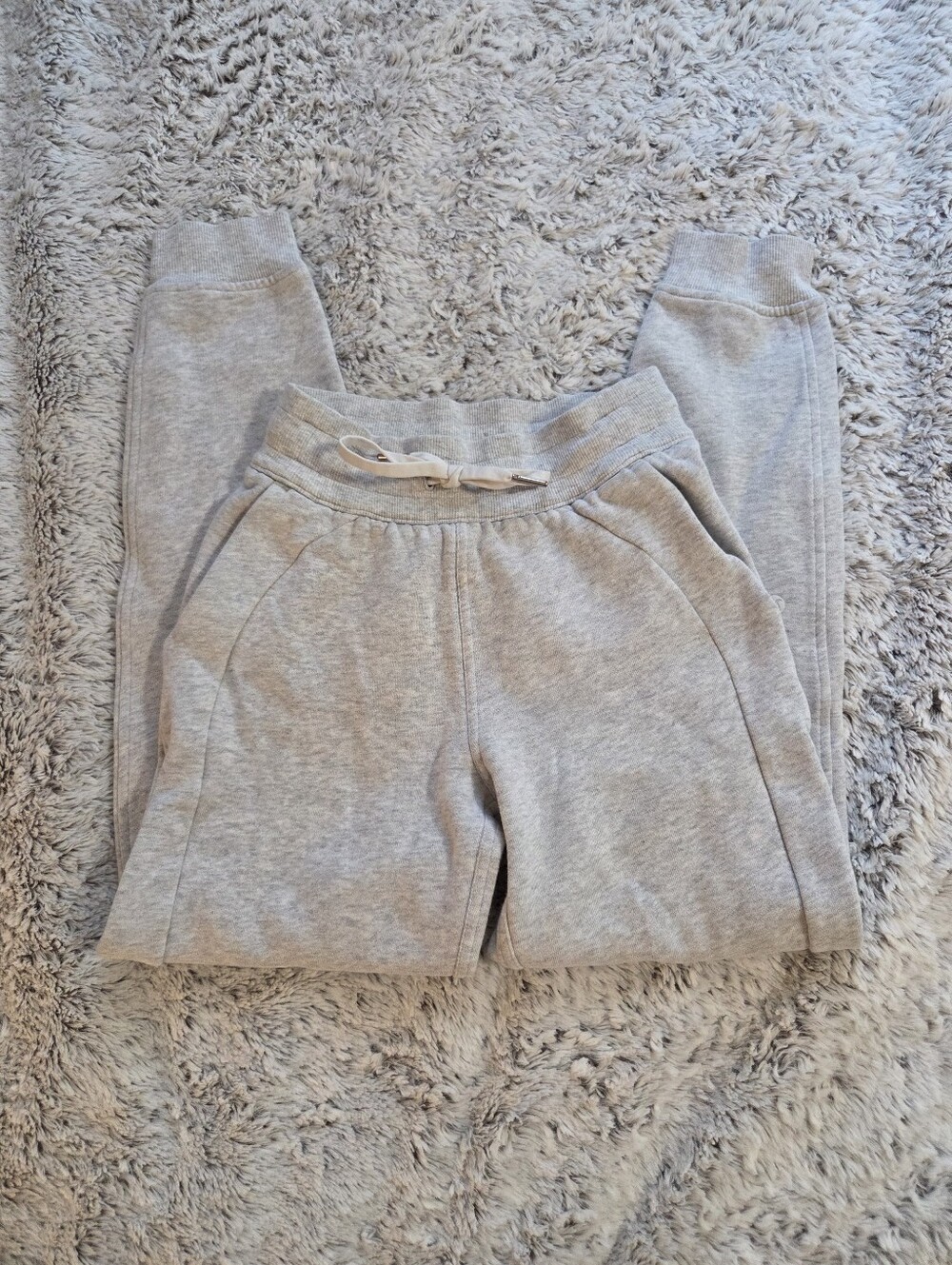 Lululemon Gray Sweatpants with Drawstring